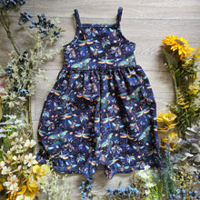 Load image into Gallery viewer, The Nancy playsuit - Sunshine and Raebows

