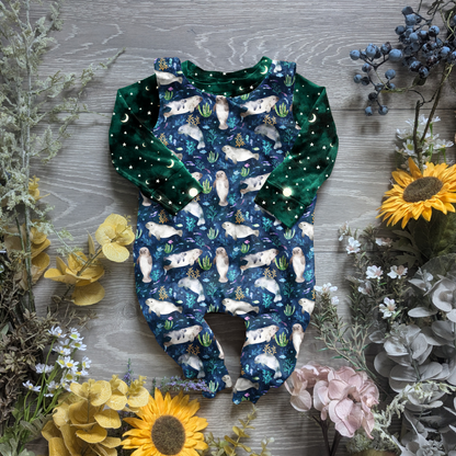 Manatee charlie romper - Sunshine and Raebows
