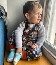 Load image into Gallery viewer, The world of imagination charlie romper - Sunshine and Raebows
