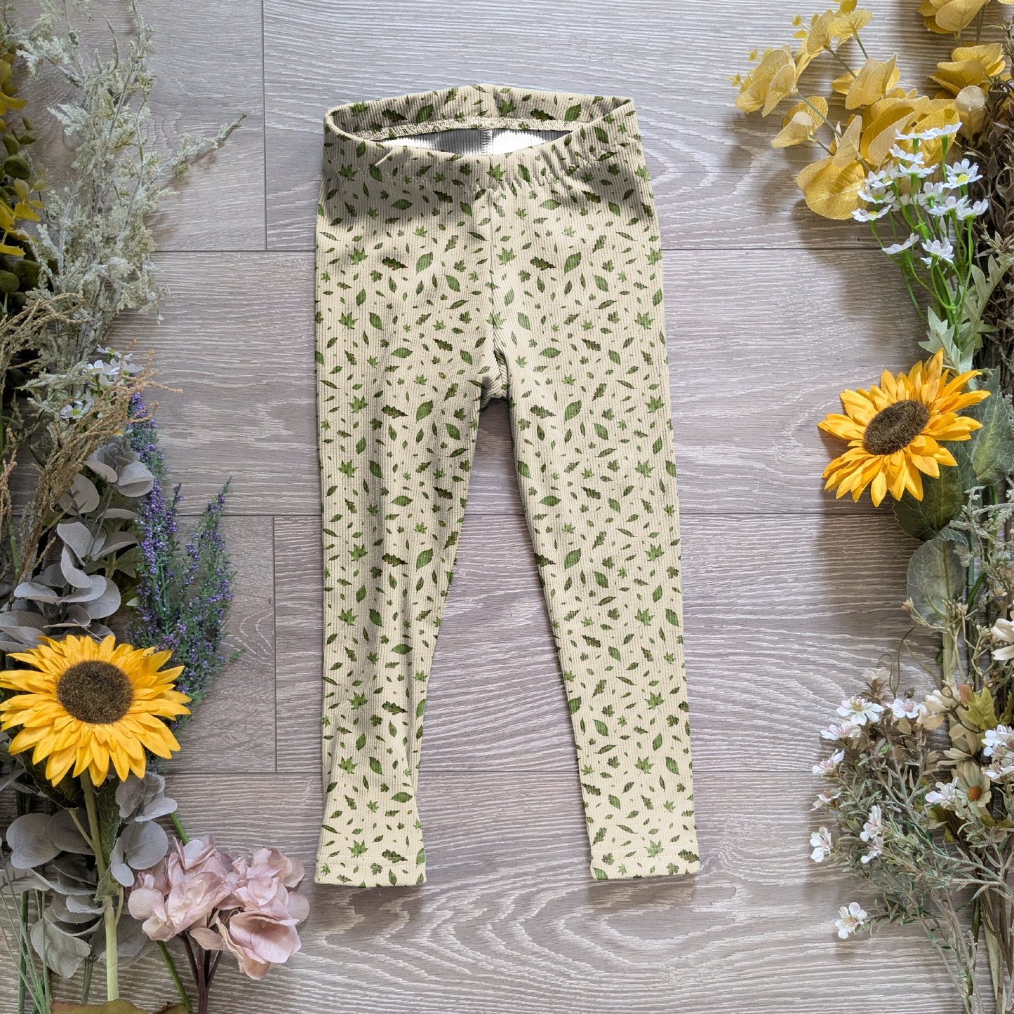 Leafy adventures Ellie leggings (elasticated)