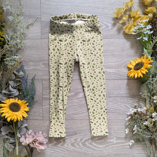 Leafy adventures Ellie leggings (elasticated)