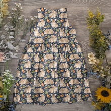 Load image into Gallery viewer, Bunny hop pinafore dress - Sunshine and Raebows
