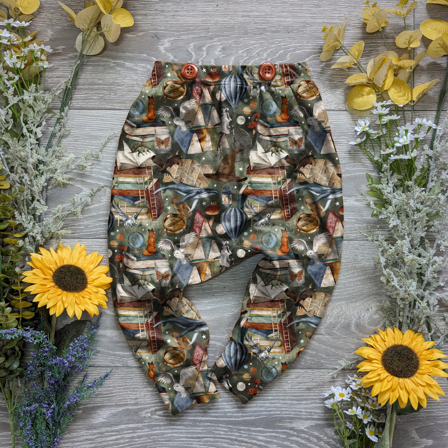 The world of imagination Spencer Trousers - Sunshine and Raebows