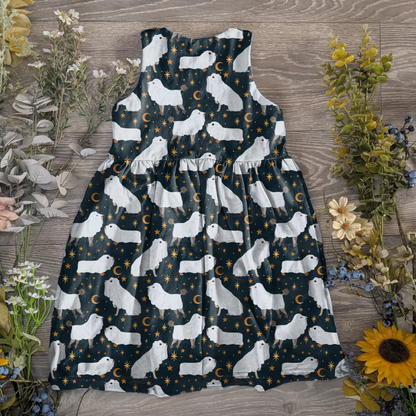 Undercover wOoOof pinafore dress