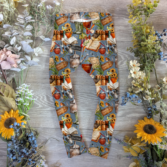 This garden of mine Ellie leggings (elasticated) - Sunshine and Raebows