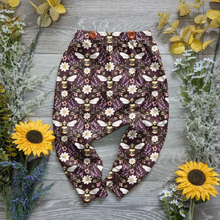 Load image into Gallery viewer, Buzzing around Spencer Trousers - Sunshine and Raebows
