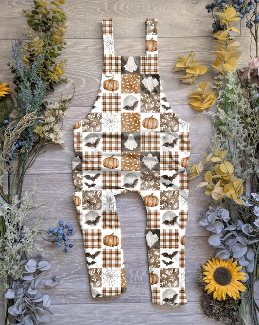 Pumpkin patch Edith Dungarees - long