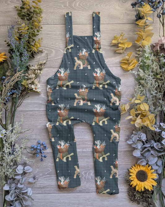 A slow spring morning Edith Dungarees - long