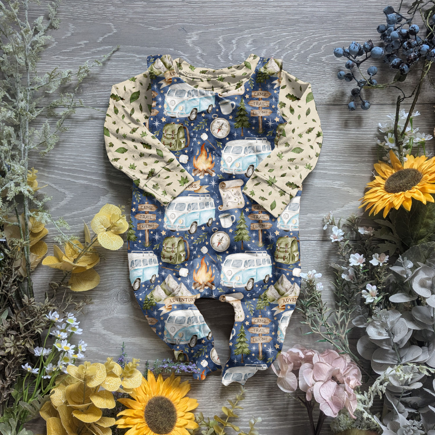 Autumn charlie romper - Sunshine and Raebows