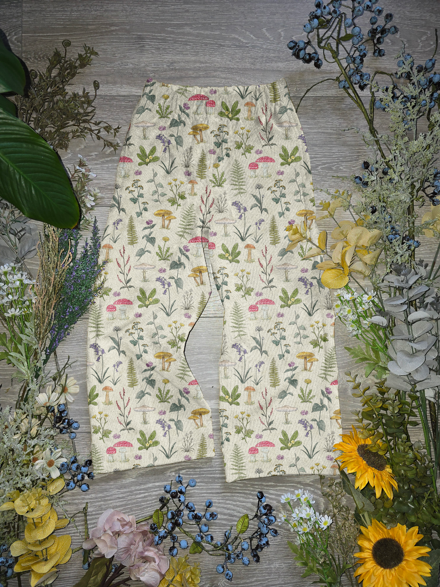 Autumn blue Audrey trouser. - Sunshine and Raebows