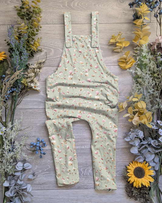 Sweet flower of mine Edith Dungarees - long
