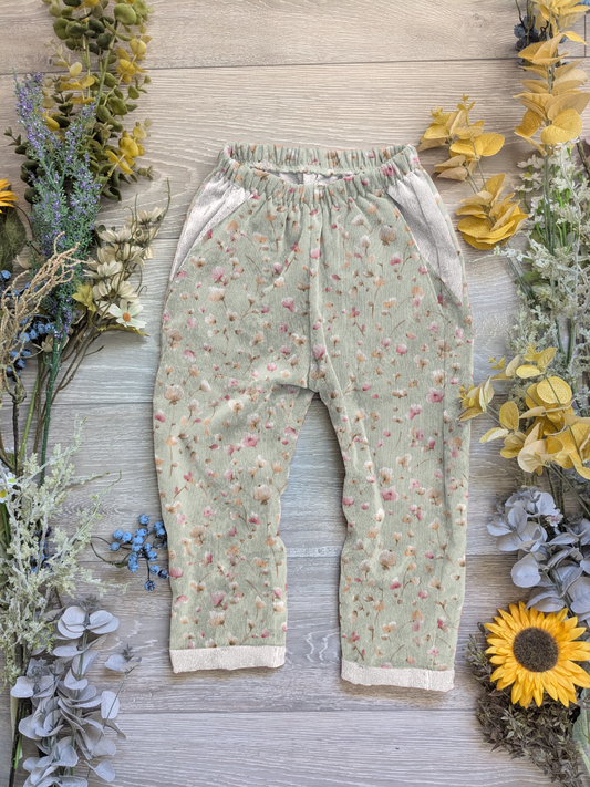 Sweet flower of mine Vintage trousers with elastic in band