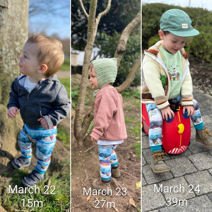 The rabbits adventure Winnie Leggings - Sunshine and Raebows