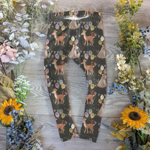 Load image into Gallery viewer, Its your birthday prints Ellie leggings (elasticated) - Sunshine and Raebows

