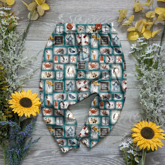 Beach days Spencer Trousers - Sunshine and Raebows