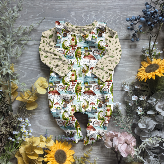Autumn charlie romper - Sunshine and Raebows