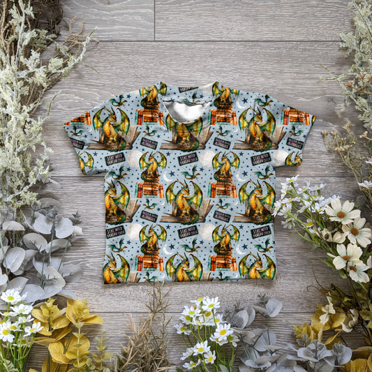 Raised by books Declan tee