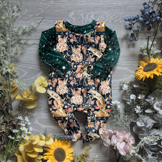 Fairy field charlie romper - Sunshine and Raebows