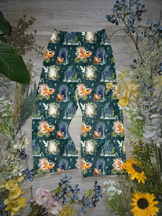 Autumn blue Audrey trouser. - Sunshine and Raebows