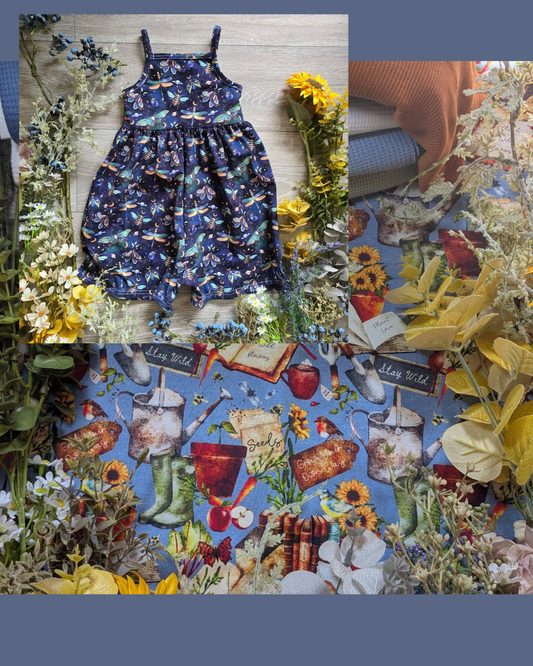 This garden of mine The Nancy playsuit - Sunshine and Raebows