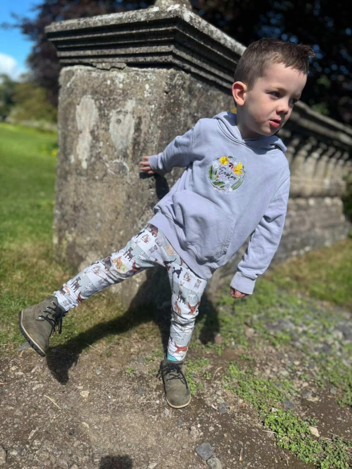 First in class Ellie leggings (elasticated) - Sunshine and Raebows