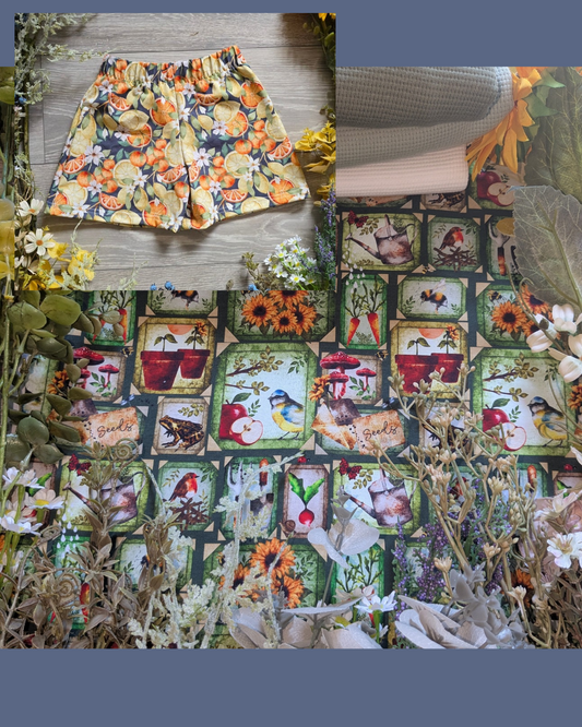 Muddy knees The Barnard Shorts - Sunshine and Raebows