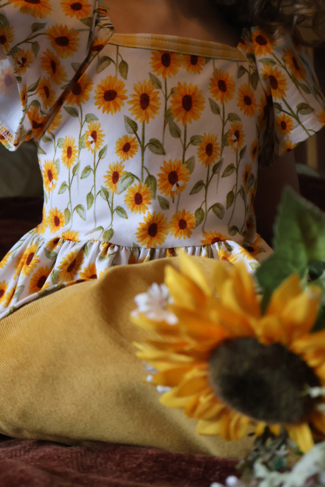 The sunny peplum - Sunshine and Raebows