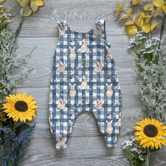 O'little bunny charlie romper - Sunshine and Raebows