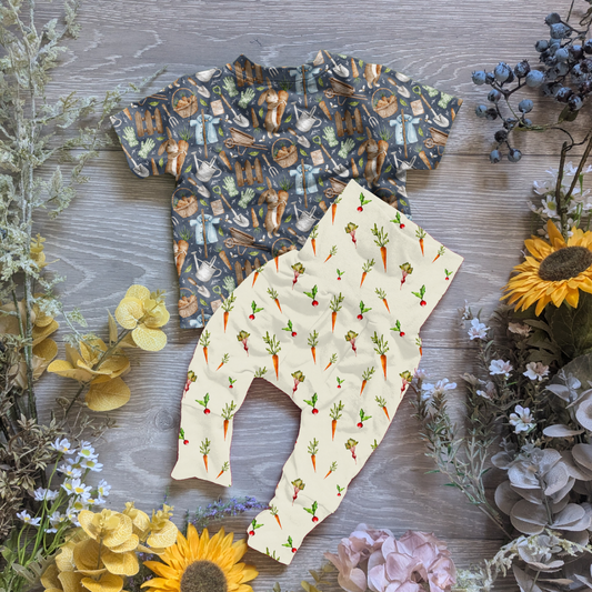 A rabbits adventure Declan tee - Sunshine and Raebows