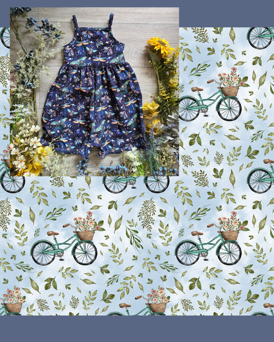 Bike rides The Nancy playsuit - Sunshine and Raebows