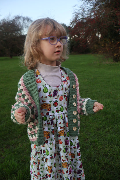 The bug picnic cross back dress