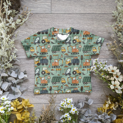 Dig and drive Declan tee - Sunshine and Raebows