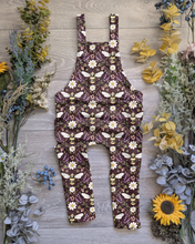 Load image into Gallery viewer, Buzzing around Edith Dungarees - long - Sunshine and Raebows
