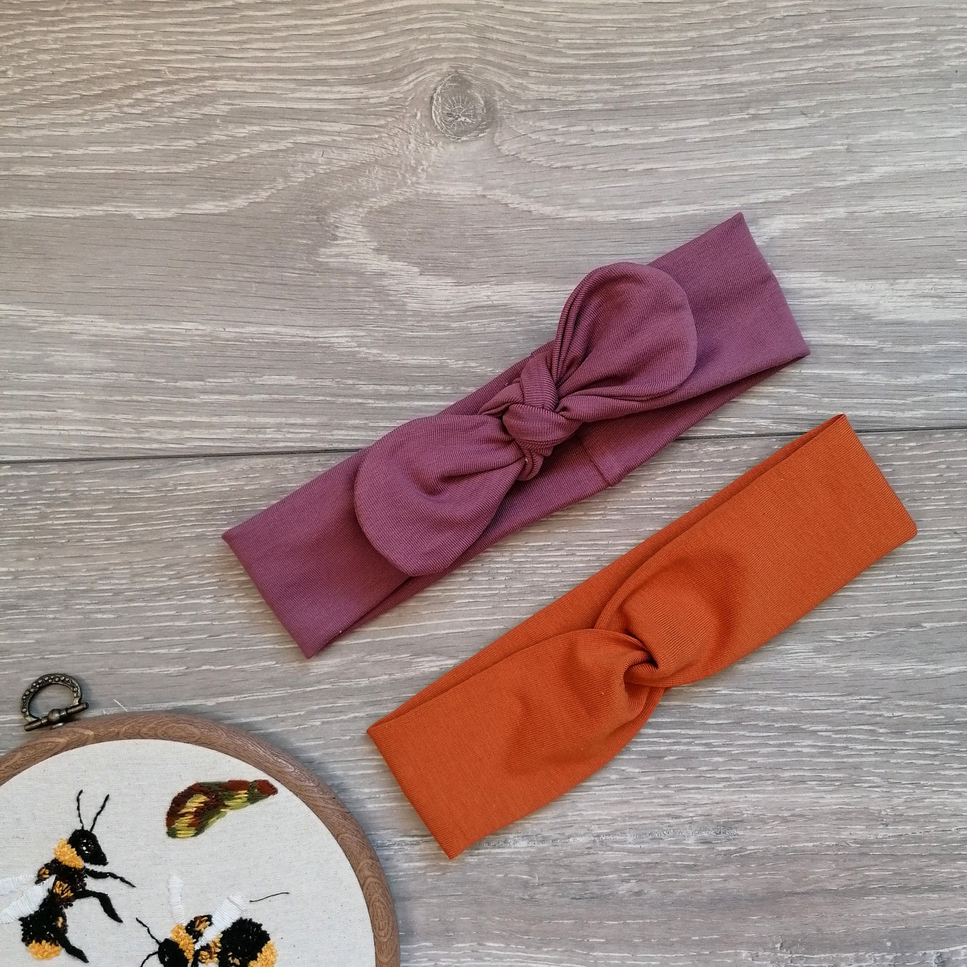 matching headbands - Sunshine and Raebows