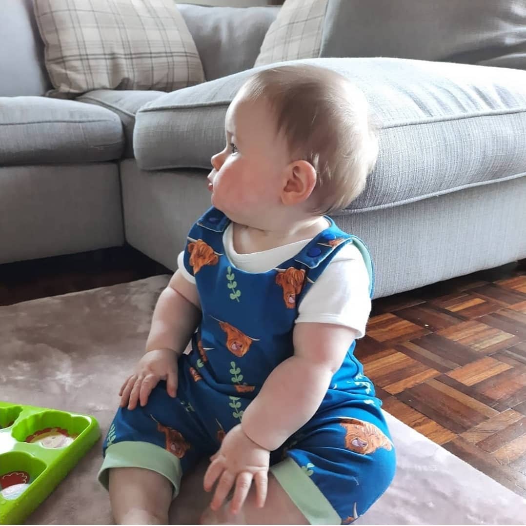 The Fergus Romper - SHORT - Sunshine and Raebows