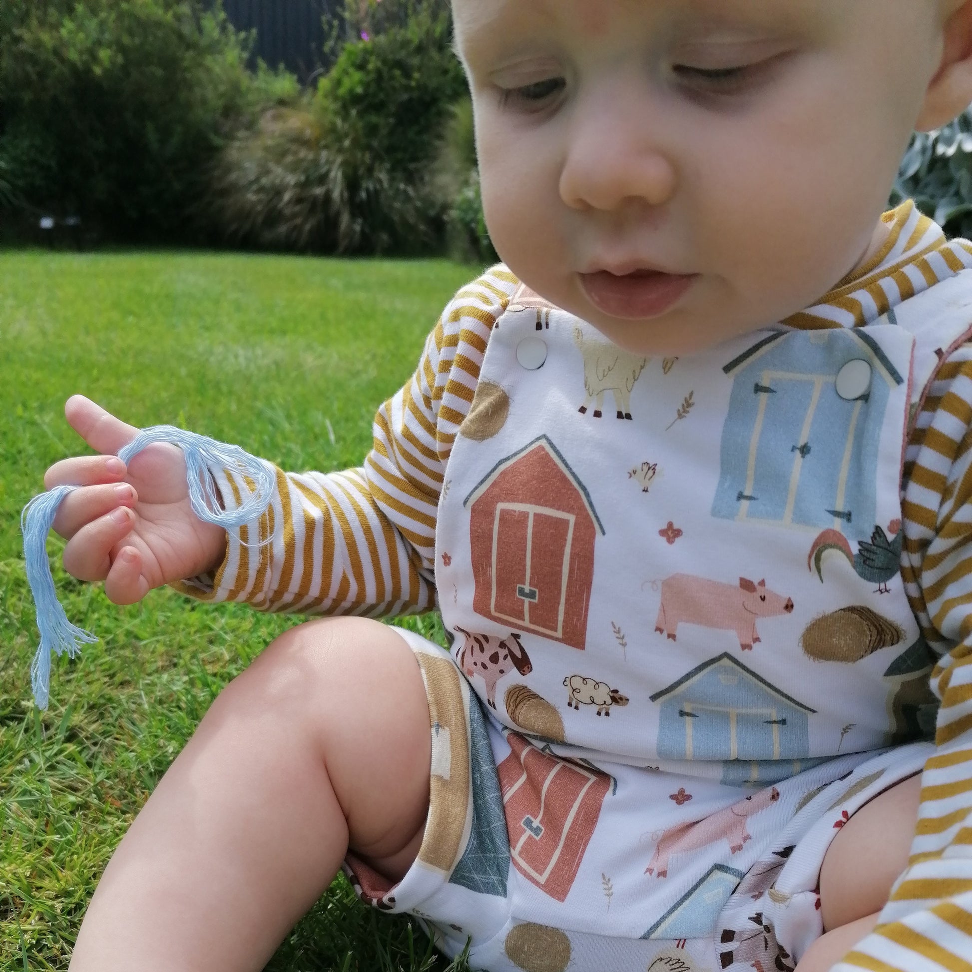 The Edith Dungarees - short - Sunshine and Raebows