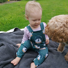 Load image into Gallery viewer, The Edith Dungarees - Long - Sunshine and Raebows
