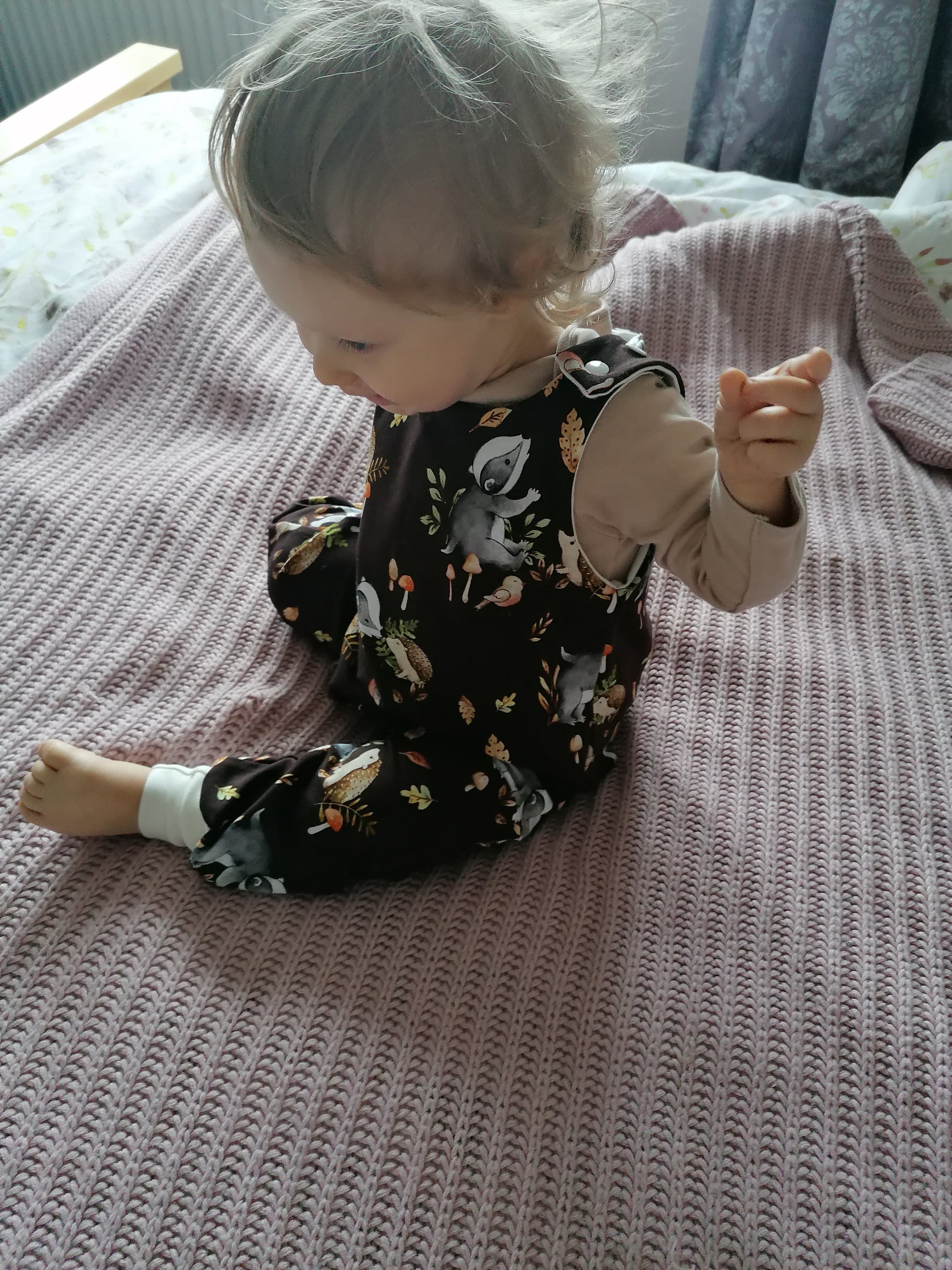 The Fergus Romper - LONG - Sunshine and Raebows