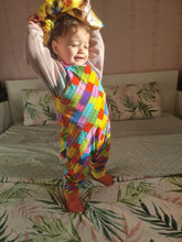 Load image into Gallery viewer, The Fergus Romper - LONG - Sunshine and Raebows
