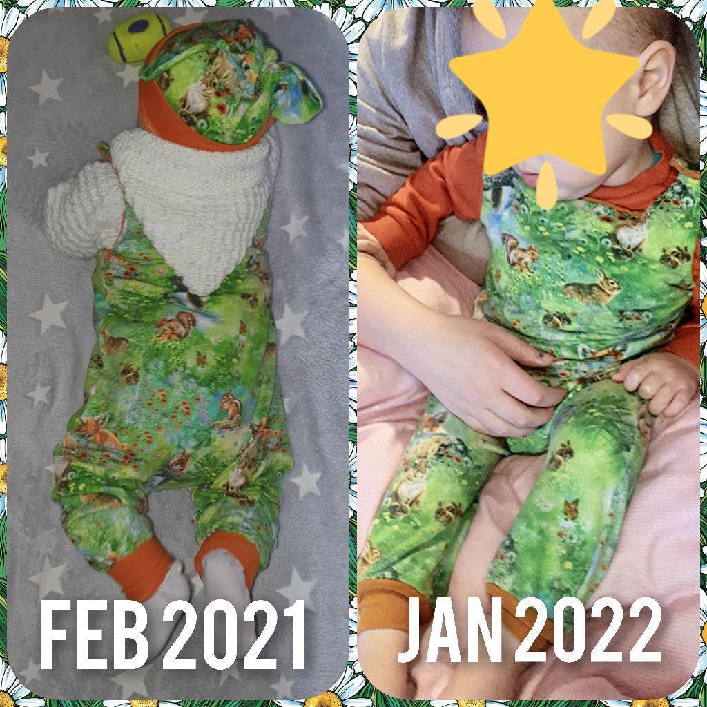 The Fergus Romper - LONG - Sunshine and Raebows