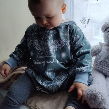 The GG sweater Romper - Sunshine and Raebows