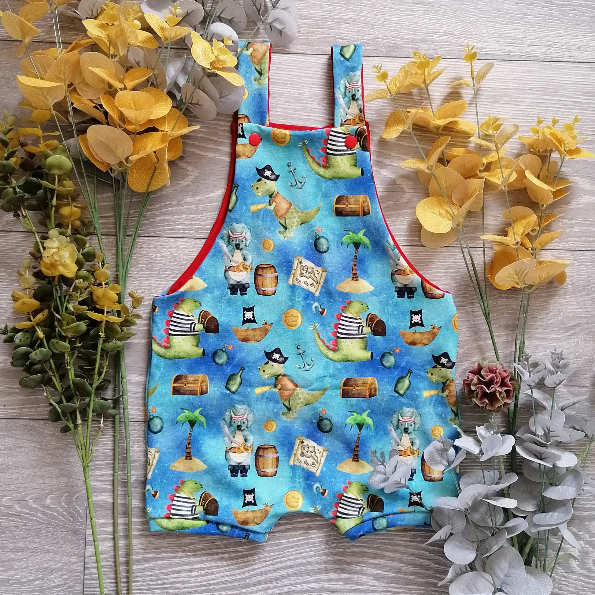 The Edith Dungarees - short - Sunshine and Raebows