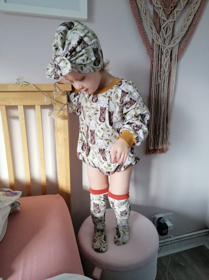 The GG sweater Romper - Sunshine and Raebows