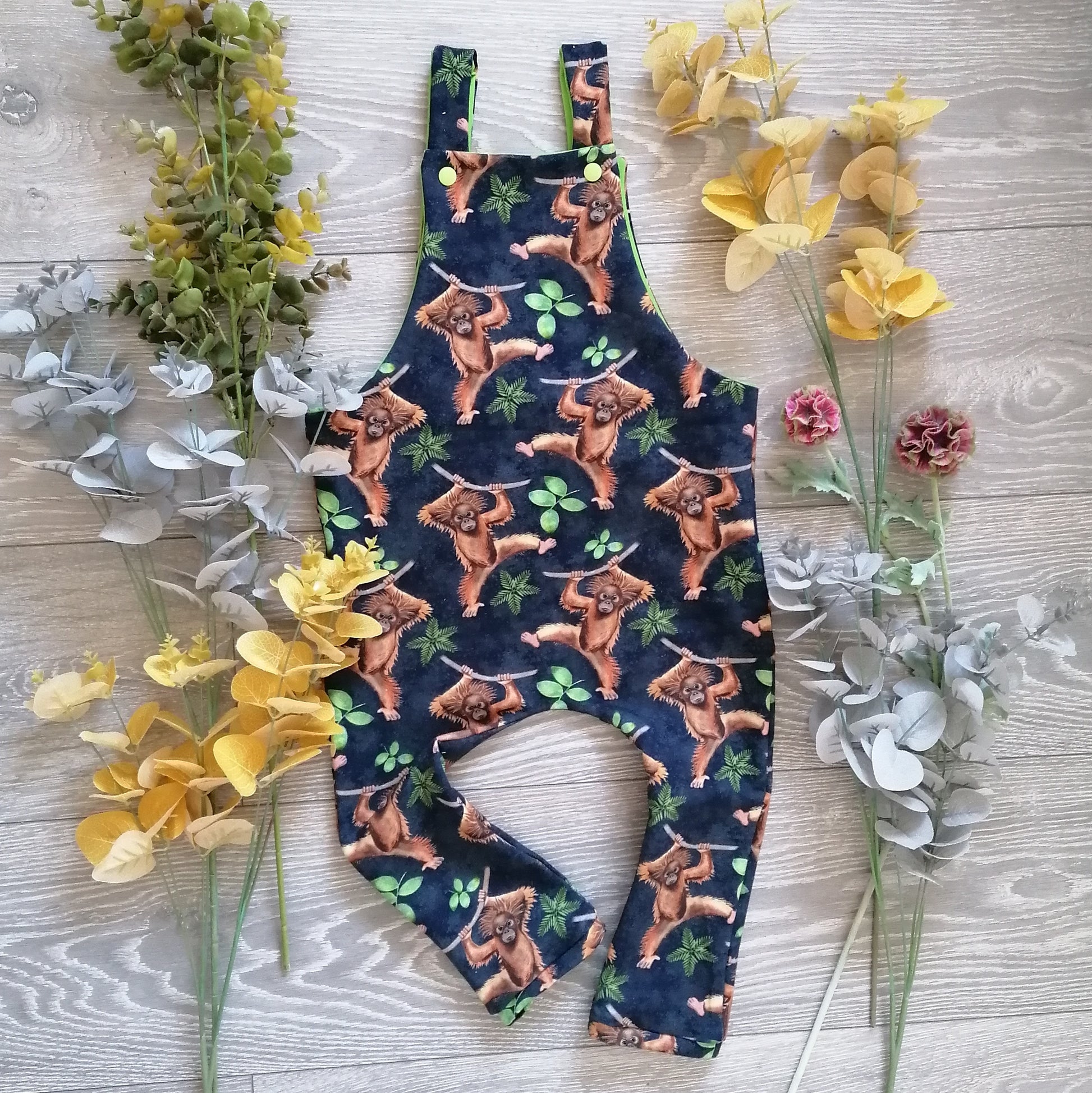 King of the swingers Edith Dungarees - long - Sunshine and Raebows